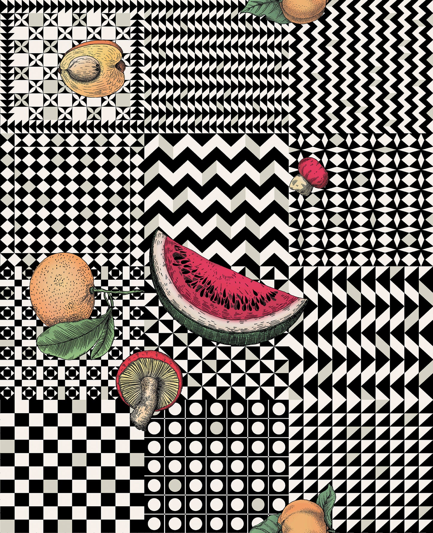 Frutta e Geometrico 123/6027