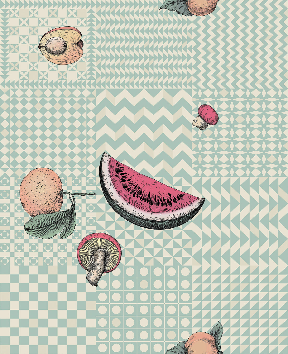 Frutta e Geometrico 123/6029