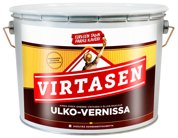 Virtasen Ulko-Vernissa (4 Öljyn Maalin ohenne)