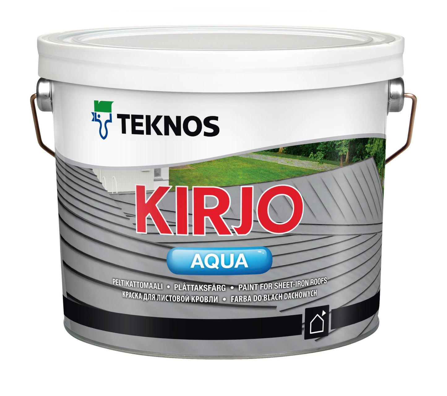 KIRJO AQUA peltikattomaali (vakiosävyt) - Väritupa