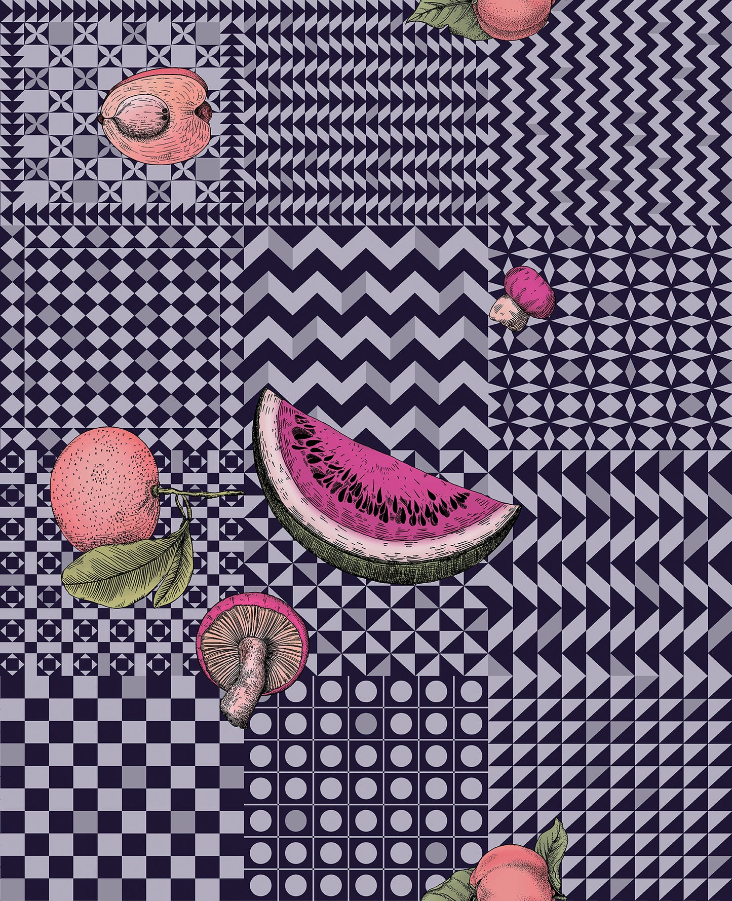 Frutta e Geometrico 123/6028