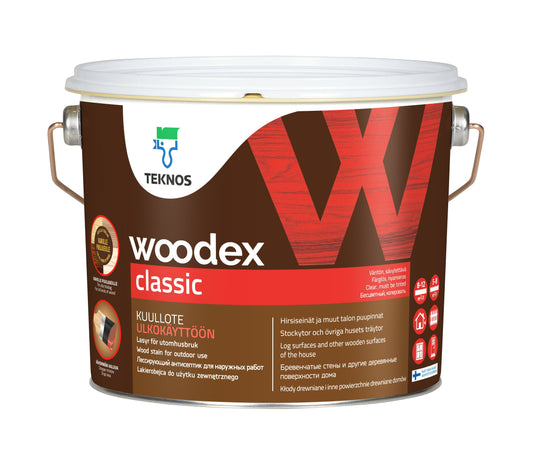 WOODEX CLASSIC öljypohjainen kuullote 9 L